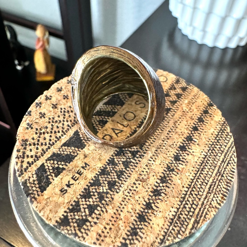 Brown Mod Statement Ring - image 6